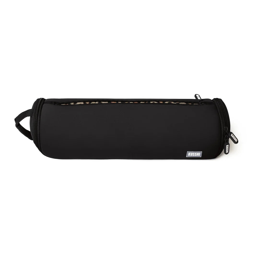 The Hair Tools Case - Black/Leopard