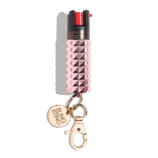 Studded Pepper Sprays - Millennial Pink