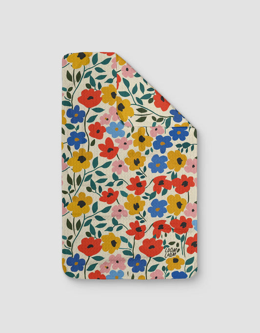 Blob Flowers Tea Towel