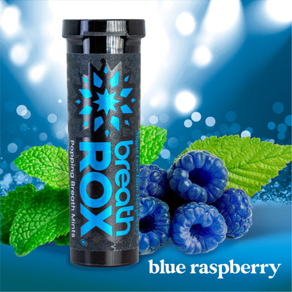 Popping Breath Mints - Blue Raspberry