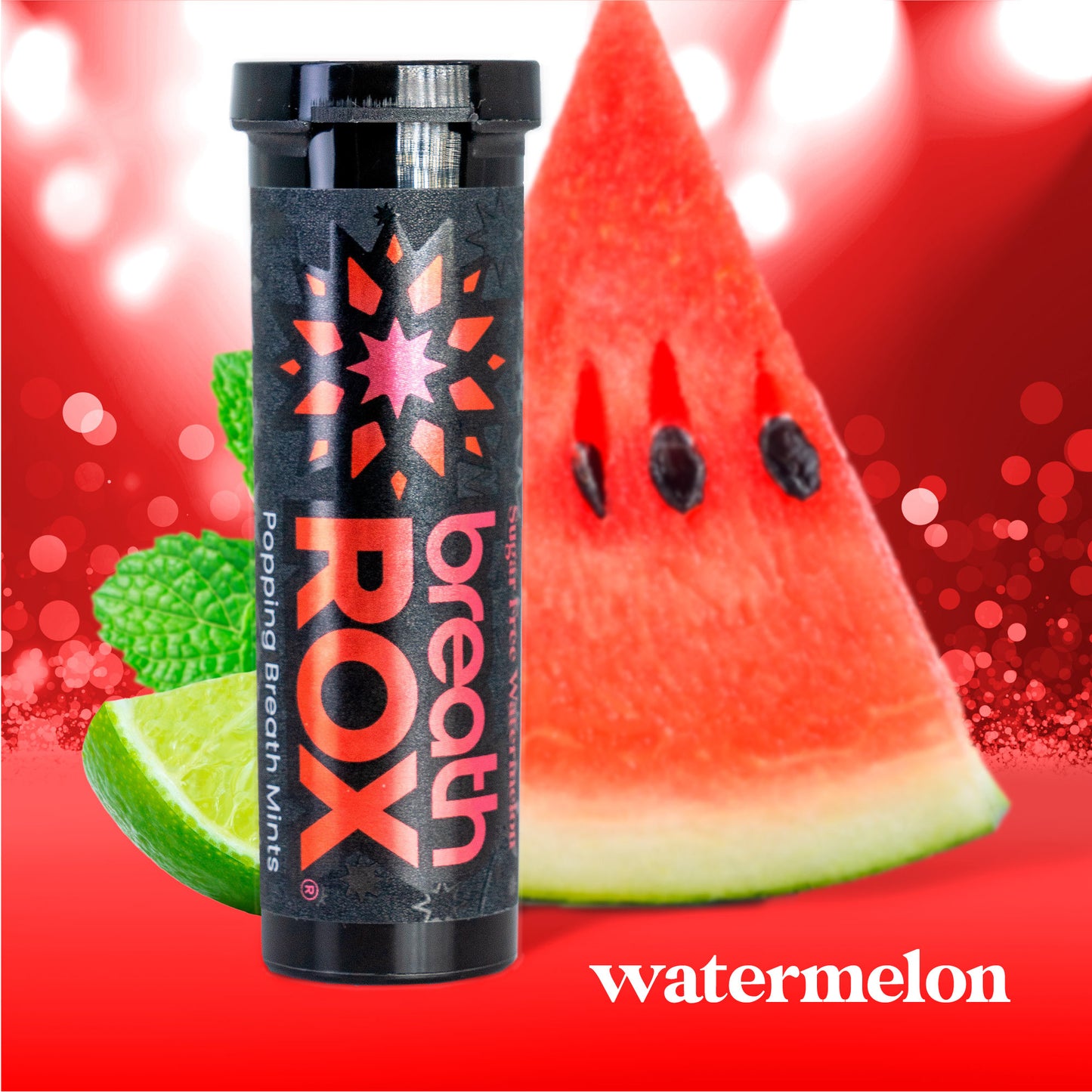 Popping Breath Mints - Watermelon