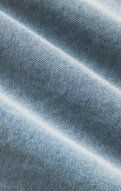 All Day Knit Denim Jacket - Ocean Air Indigo