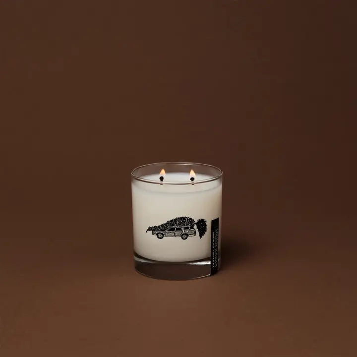 "Little Full, Lotta Sap!" Candle