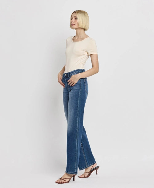 High Rise Loose Fit Jeans - Irresistible