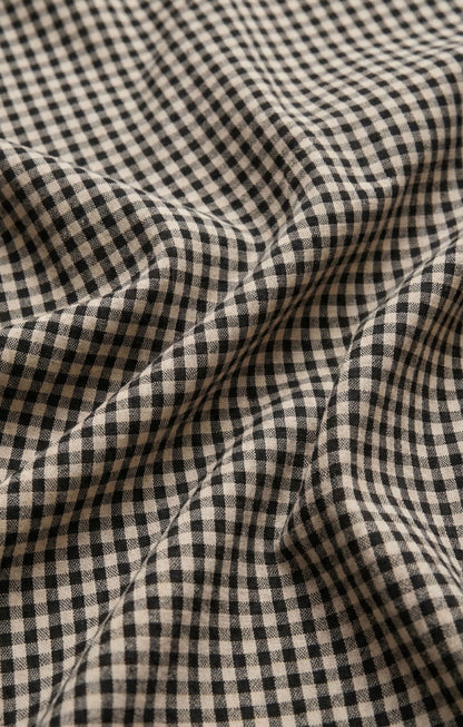 Brooke Gingham Skirt - Black
