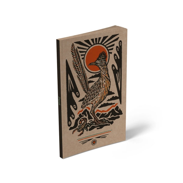 Roadrunner Out West Kraft Layflat Notebook
