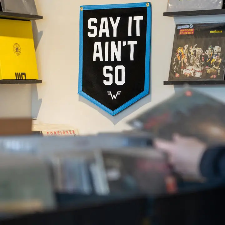 Say It Ain't So - Weezer Camp Flag