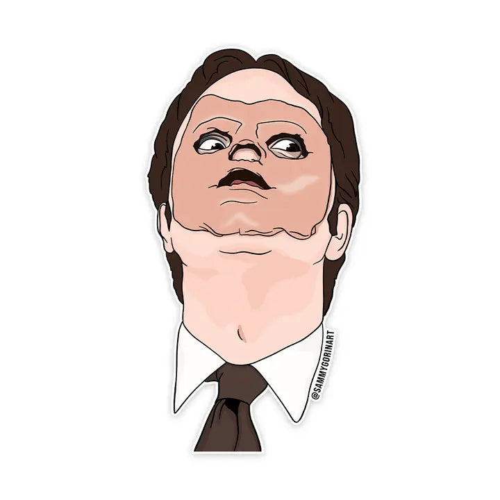 Hello Clarice Sticker Dwight Hello Clarice Sticker – Blue Seven