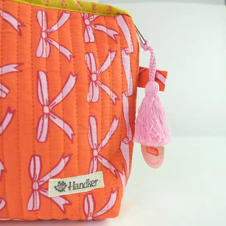 Beth Quilted Zipper Pouch