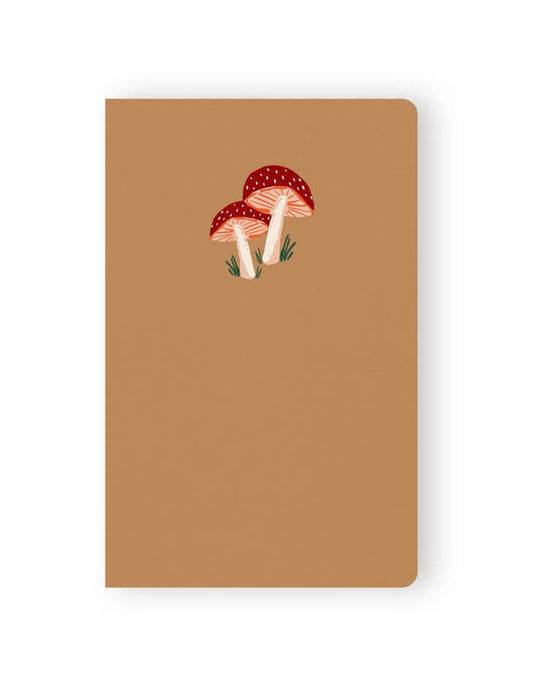 Golden Mushroom Classic Layflat Notebook
