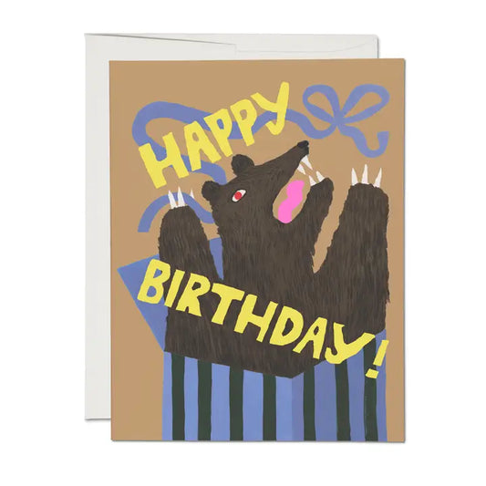Bear Surprise Card