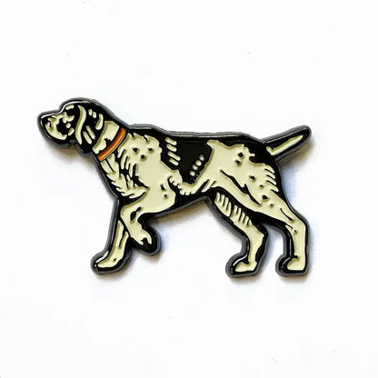 Pointer Dog Enamel Pin