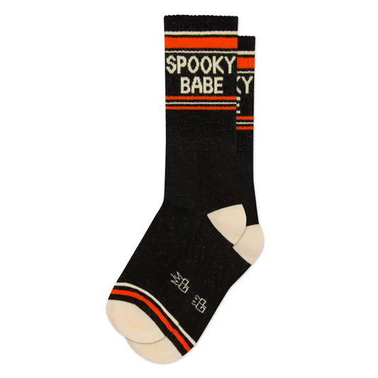 Spooky Babe Gym Crew Socks