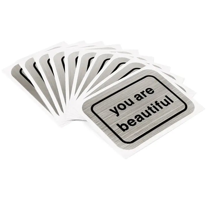 You Are Beautiful Sticker - 20 Pack