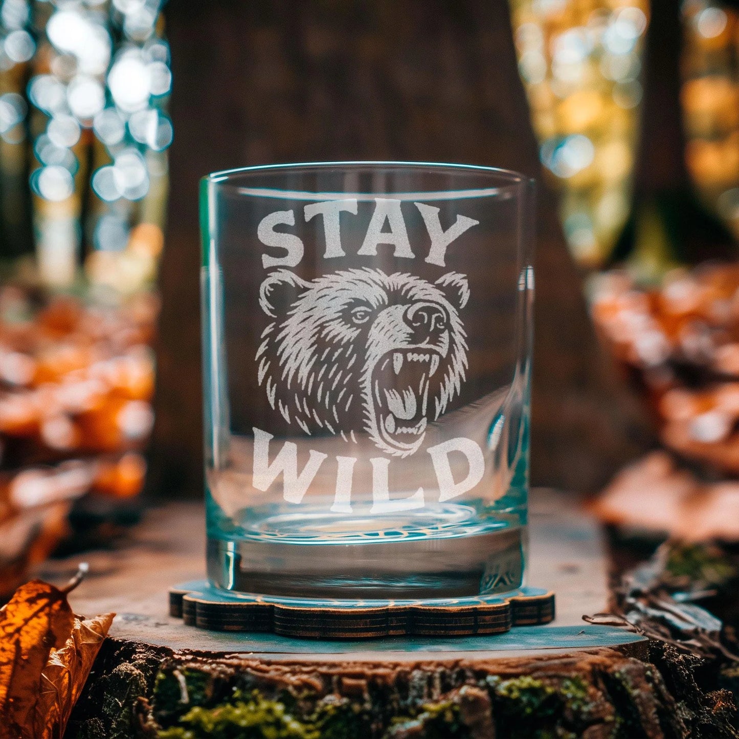 Stay Wild Glass