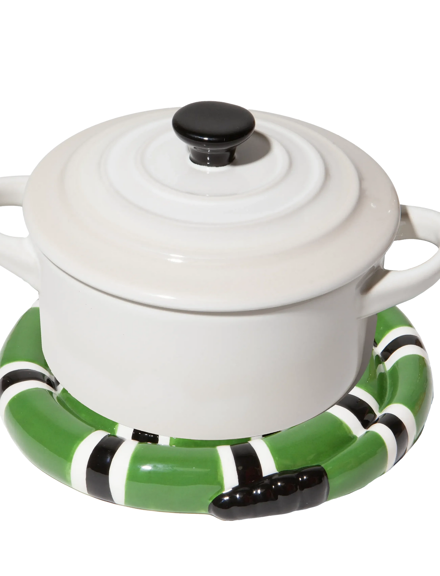 Snake Trivet - Green