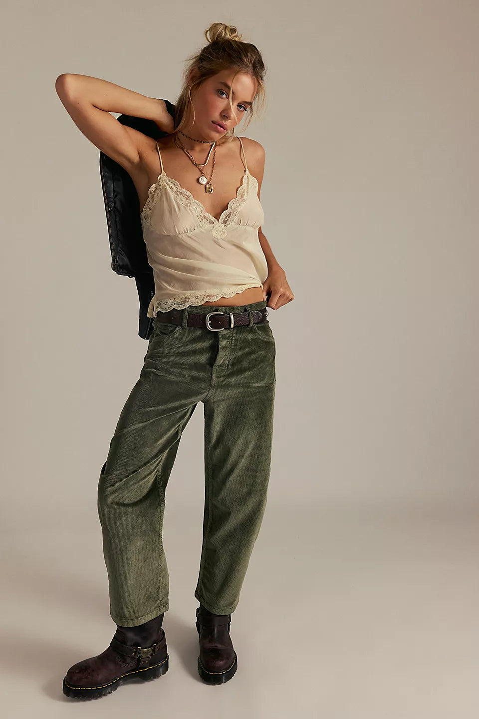 Deep Trance Cord Jeans - Keepsake Clover