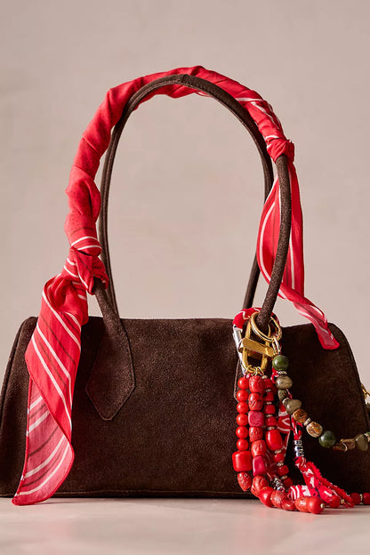 Sierra Suede Shoulder Bag