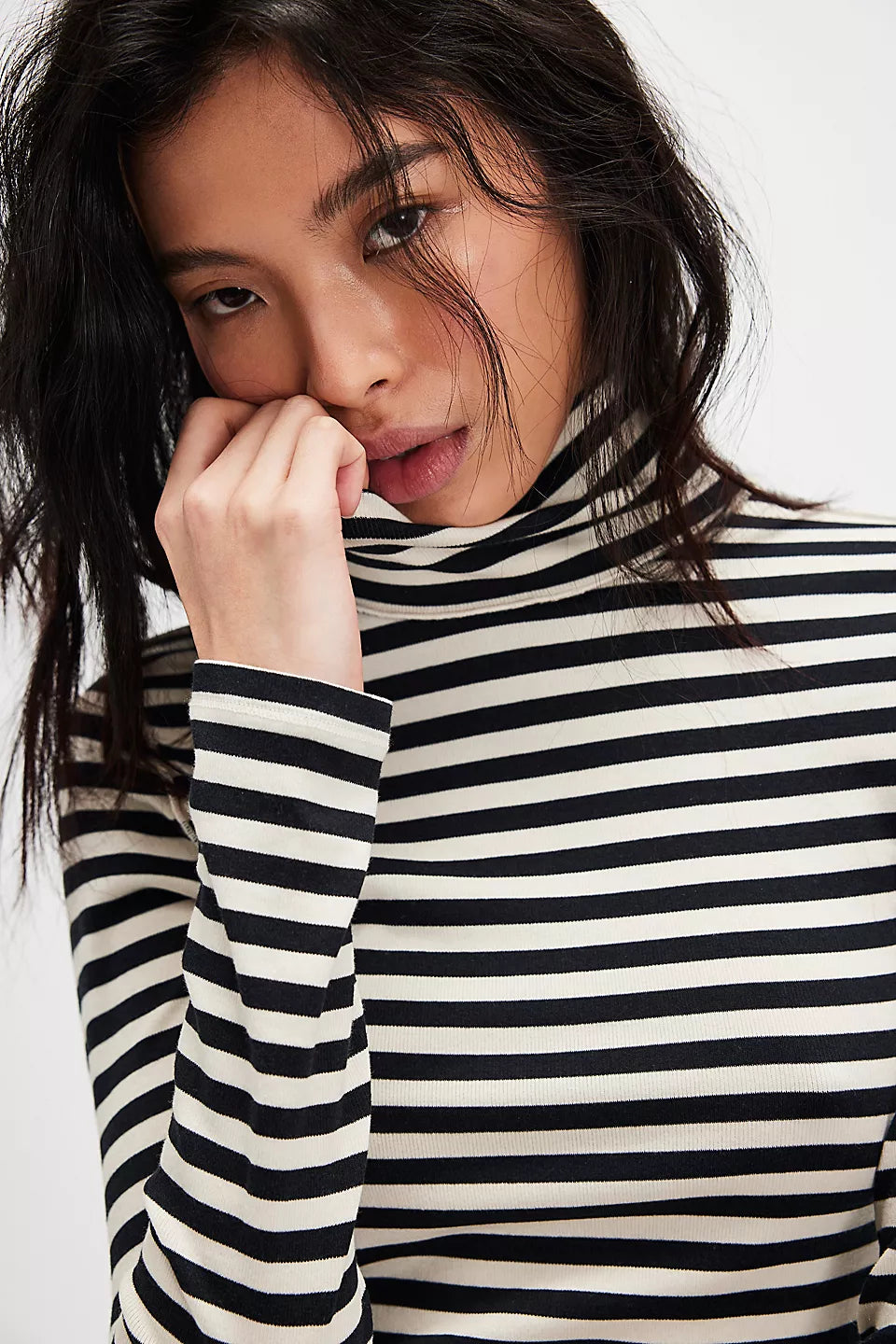 Good Good Stripe Turtleneck