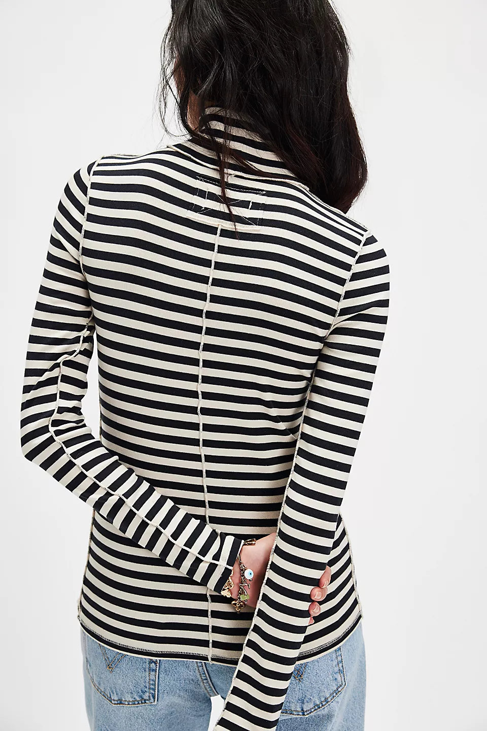Good Good Stripe Turtleneck