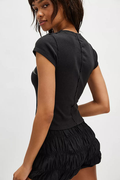 Birds In Flight Tee - Black