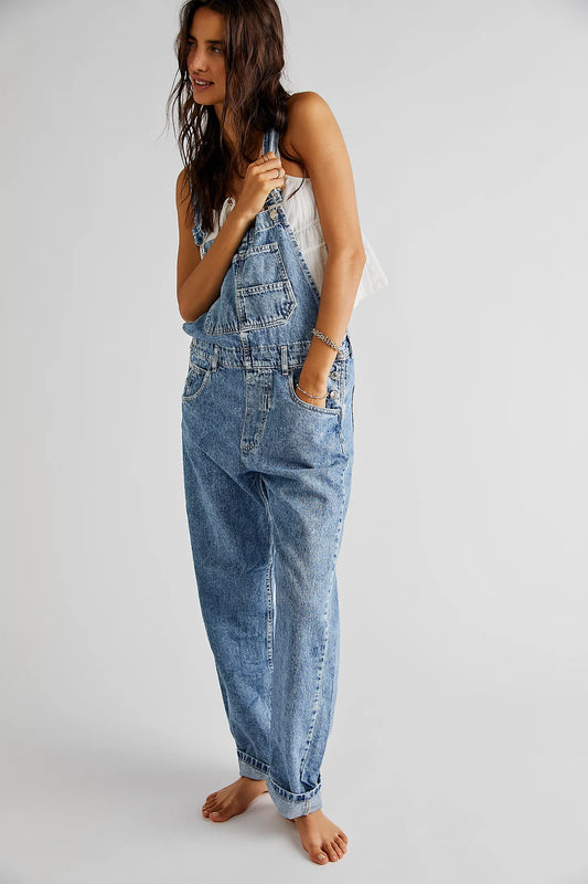 Ziggy Denim Overalls - Powder Blue