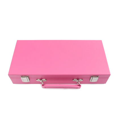 Mini Travel Mahjong Set - Pink