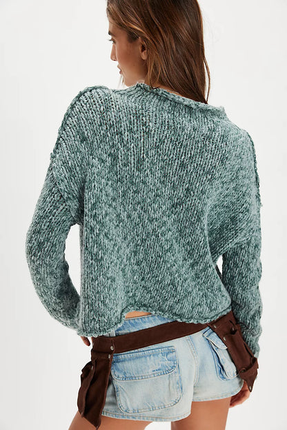 Opal Rollneck Sweater - Rainforest