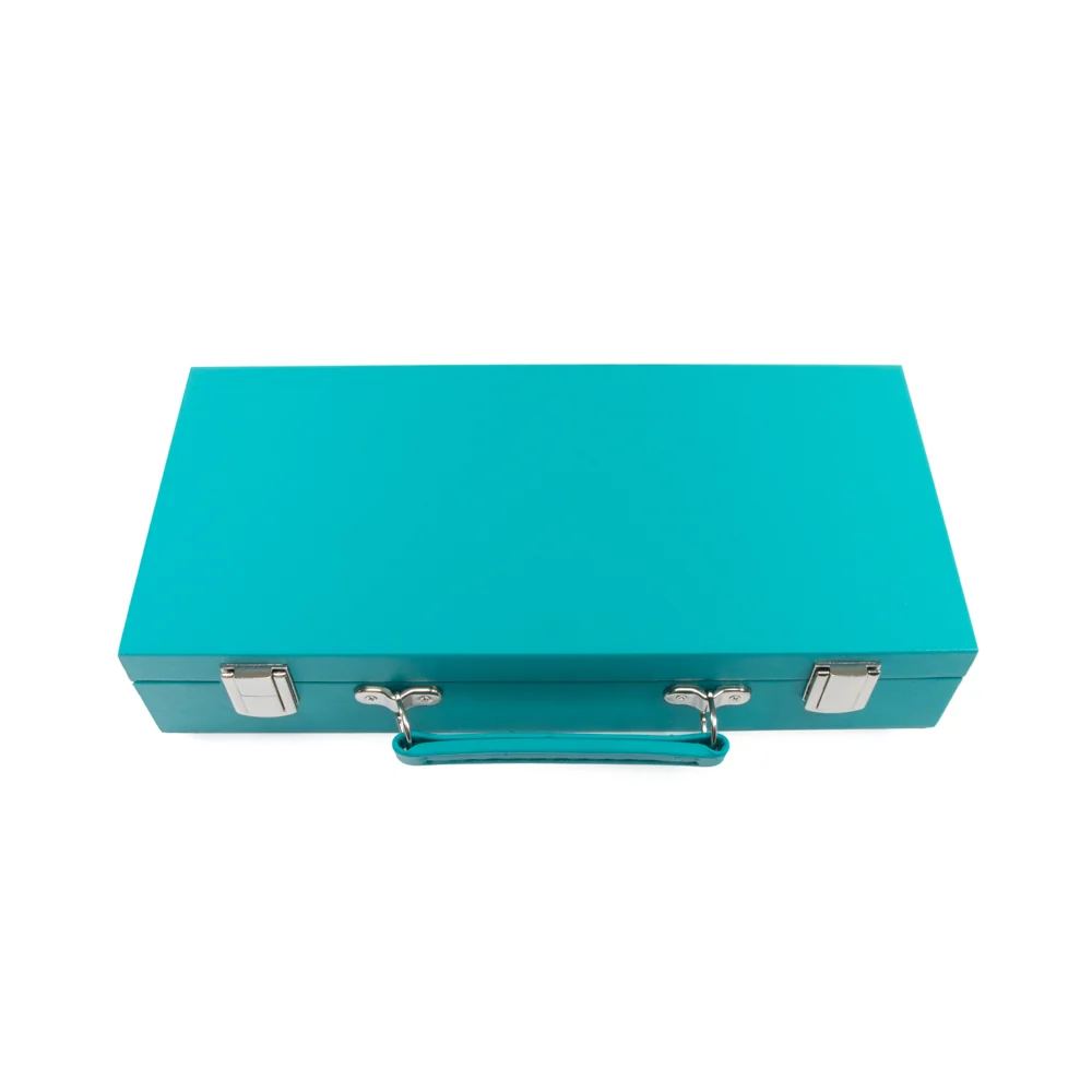 Mini Travel Mahjong Set - Teal