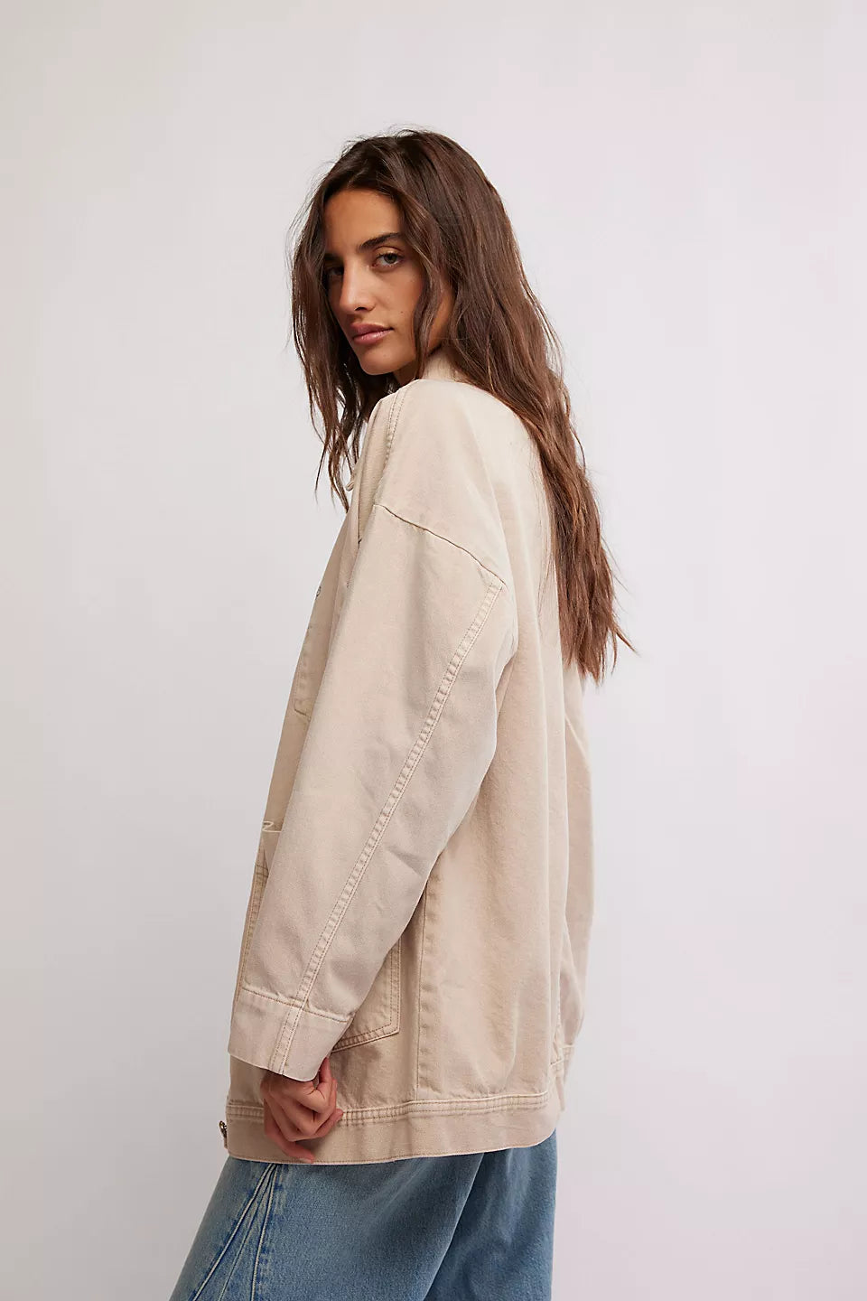 Avery Denim Jacket - Softest Sand