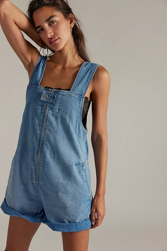 Jude Shortalls - Light Indigo