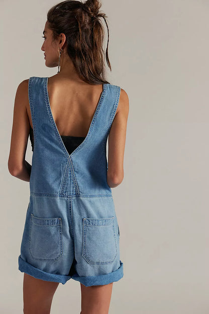 Jude Shortalls - Light Indigo