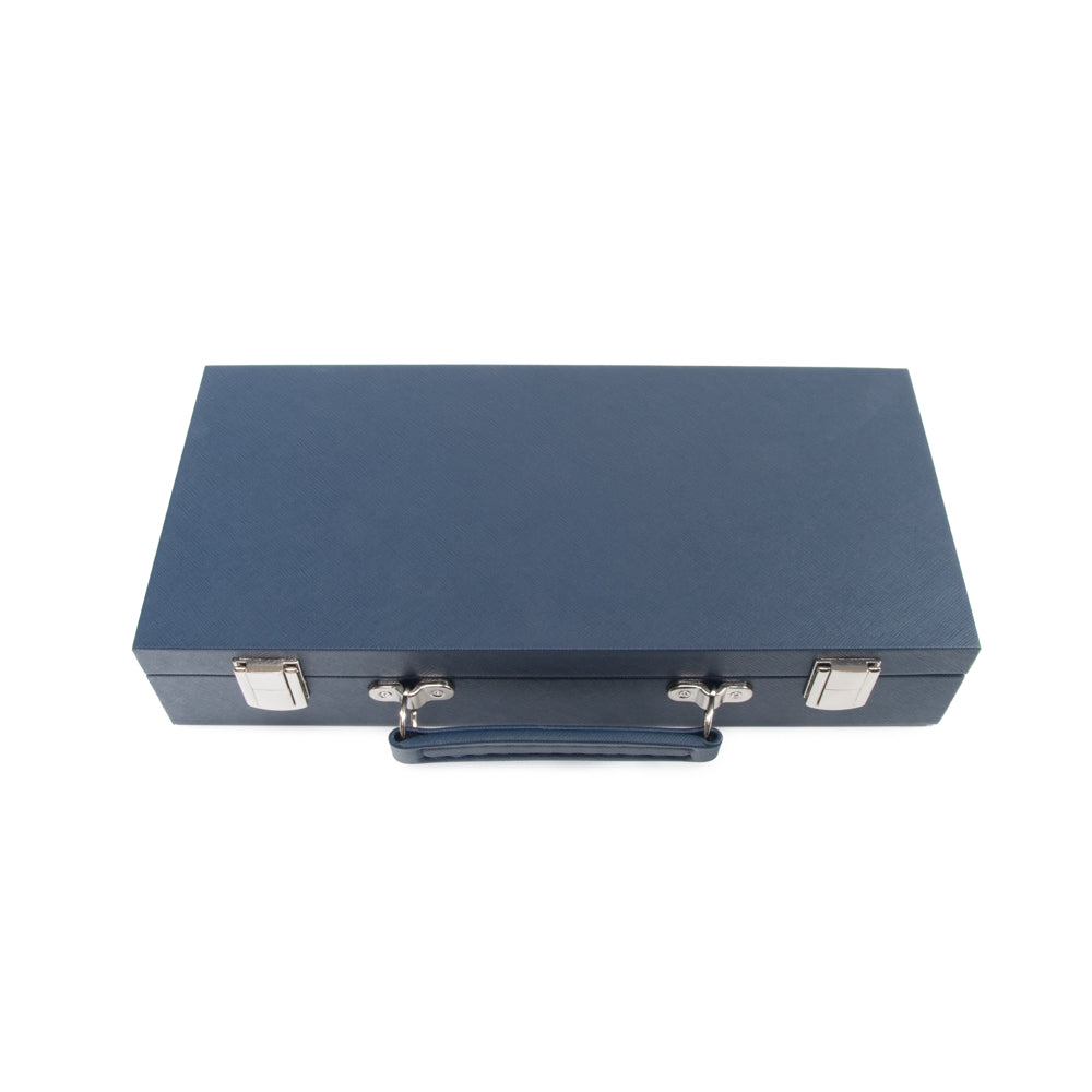 Mini Travel Mahjong Set - Navy
