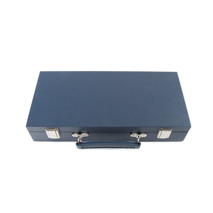 Mini Travel Mahjong Set - Navy