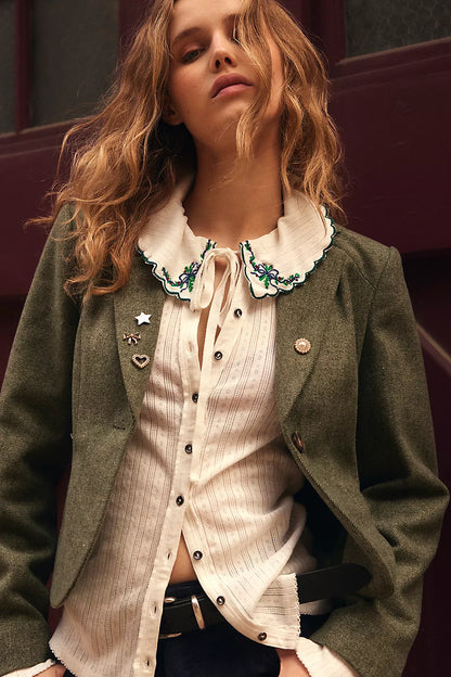 Juniper L/S Cardi - Ivory