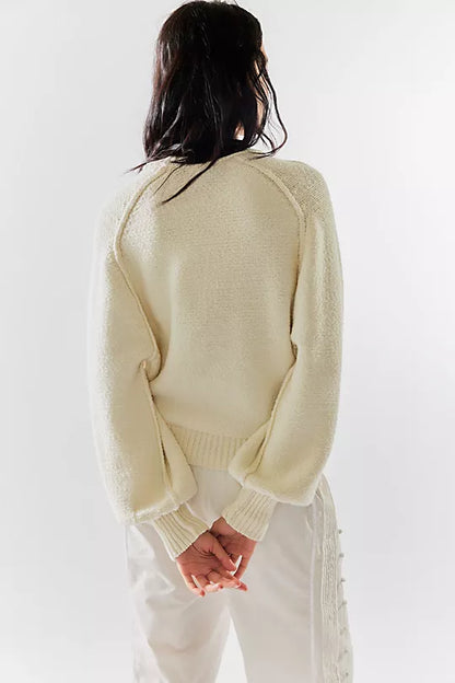 Riley Pullover - Optic White