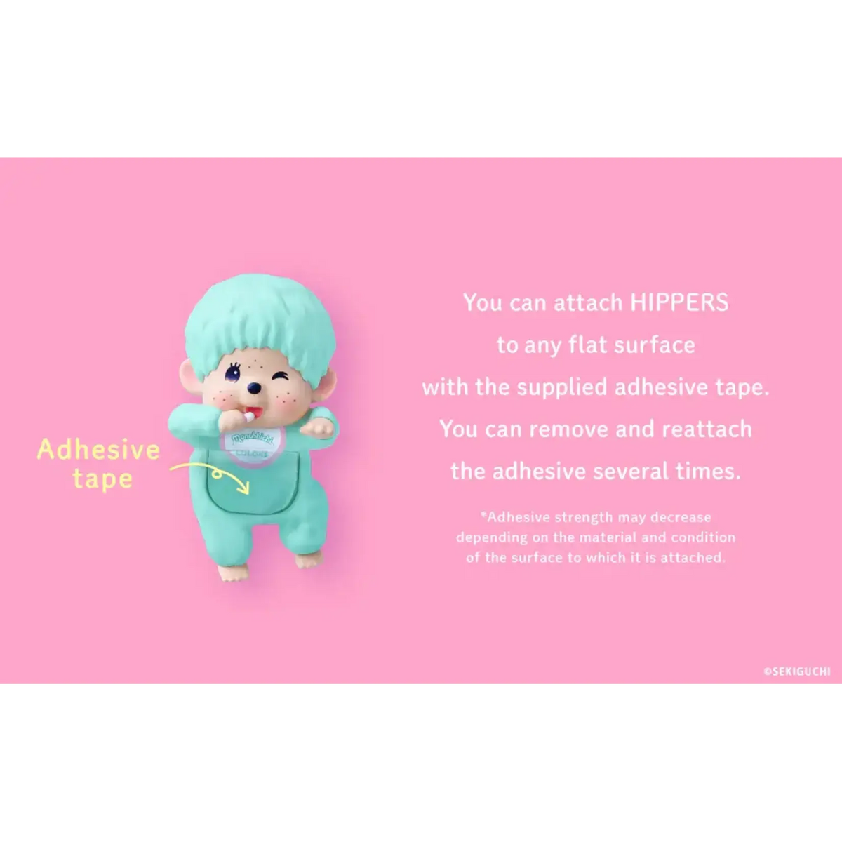 Monchhichi Hippers Colors Wink Series