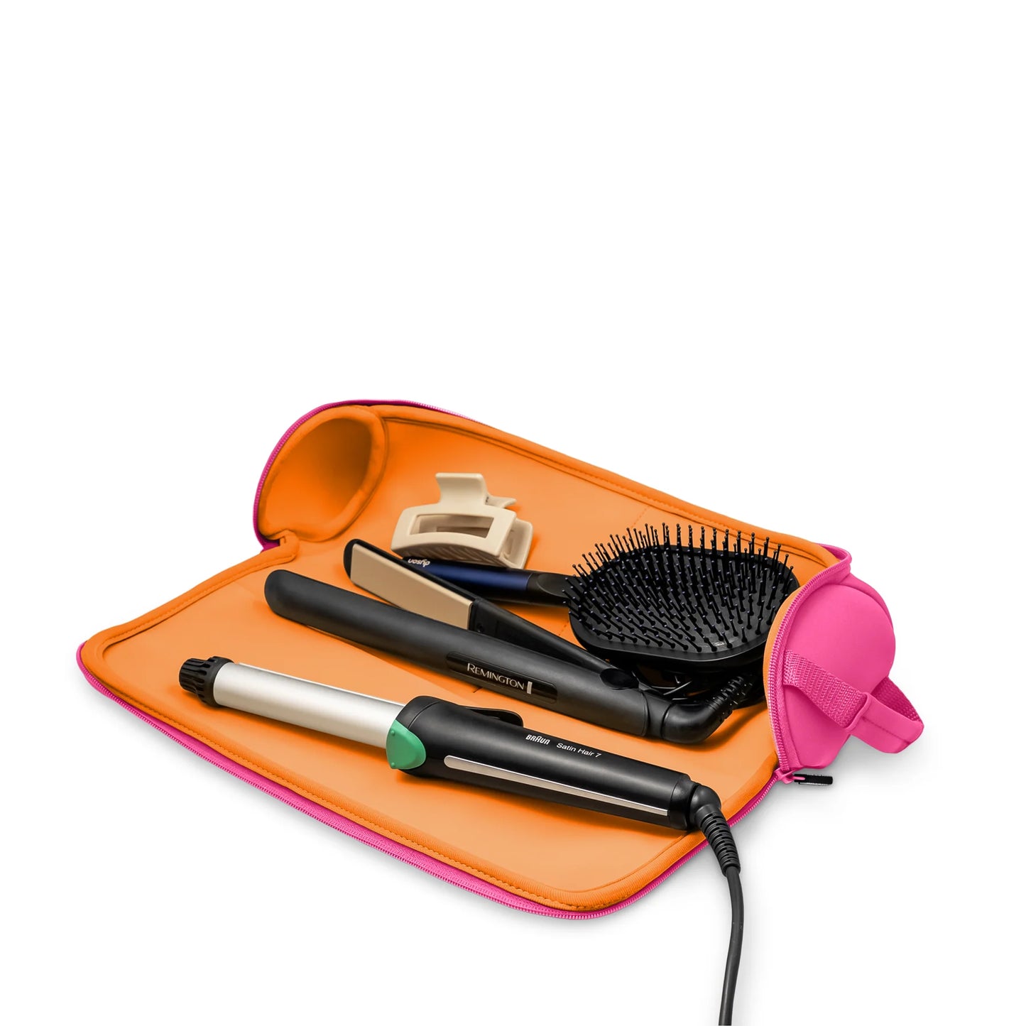 The Hair Tools Case - French Pink/Sherbert