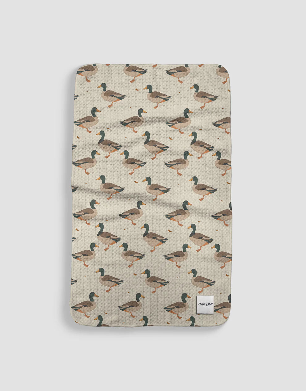 Tan Ducks Tea Towel