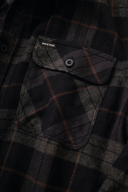 Bowery Flannel - Black/Charcoal