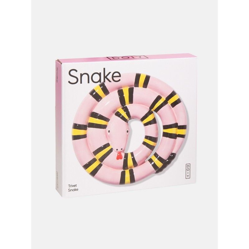 Snake Trivet - Pink