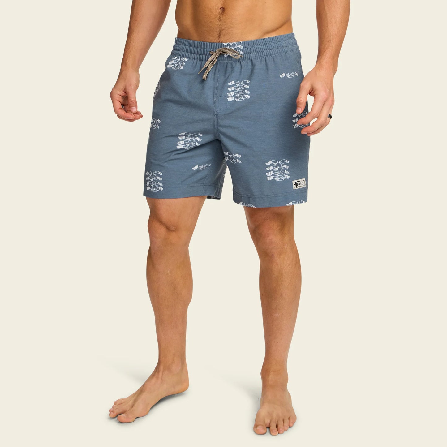 Deep Set Boardshorts 17" - Flocka Seagulls - Key Largo