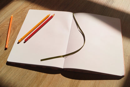 Star Tulip Embroidered Medium Hardcover Sketchbook