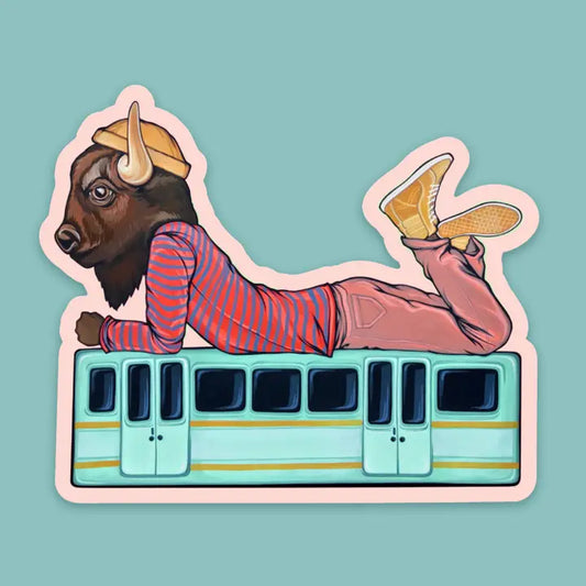 Train Ride 3" Vinyl Cut Sticker