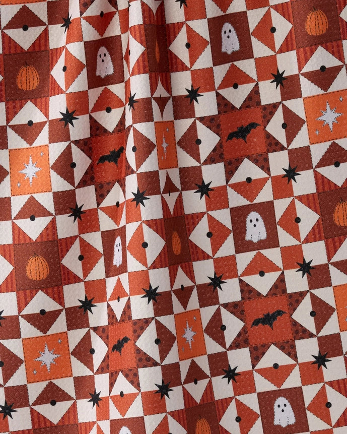 Quilt Work Tea Towel - Halloween 2026
