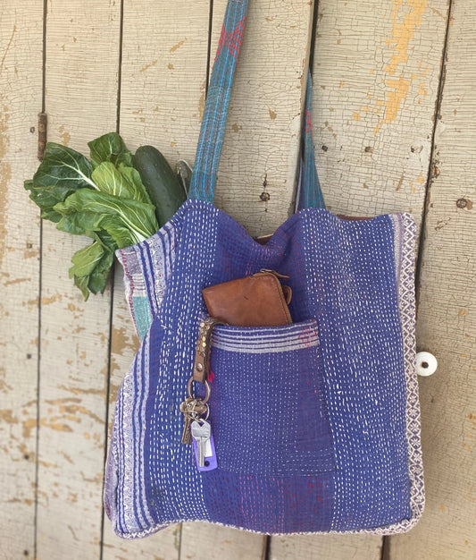 Kantha Tote Bag