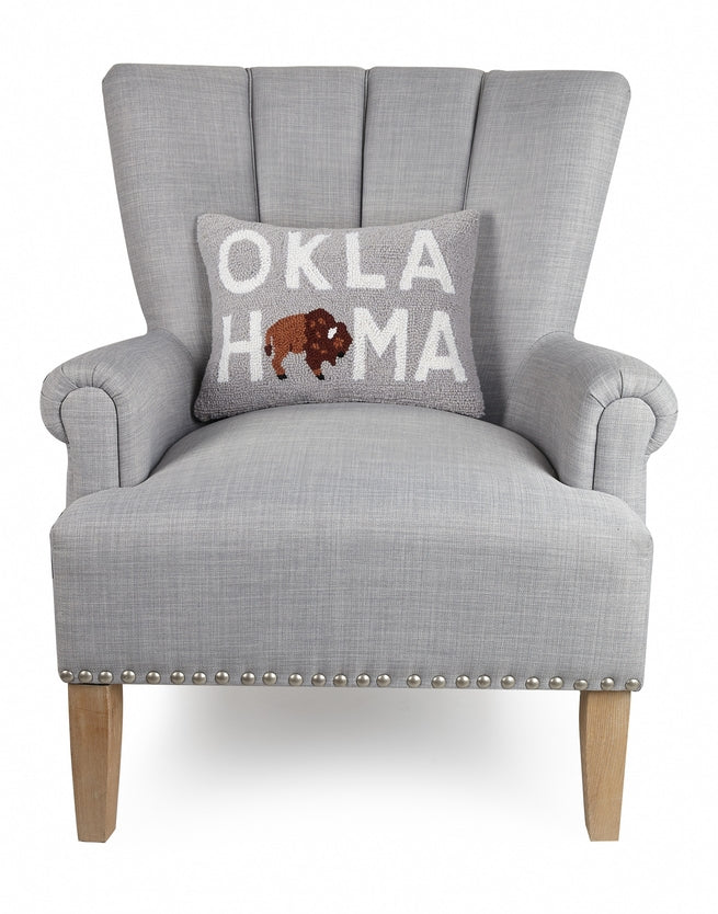 Oklahoma Bison Pillow