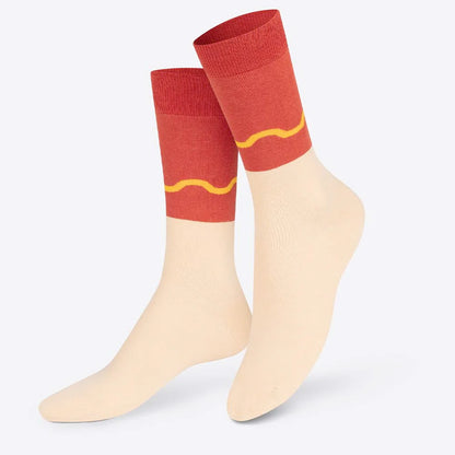Hot Dog Socks