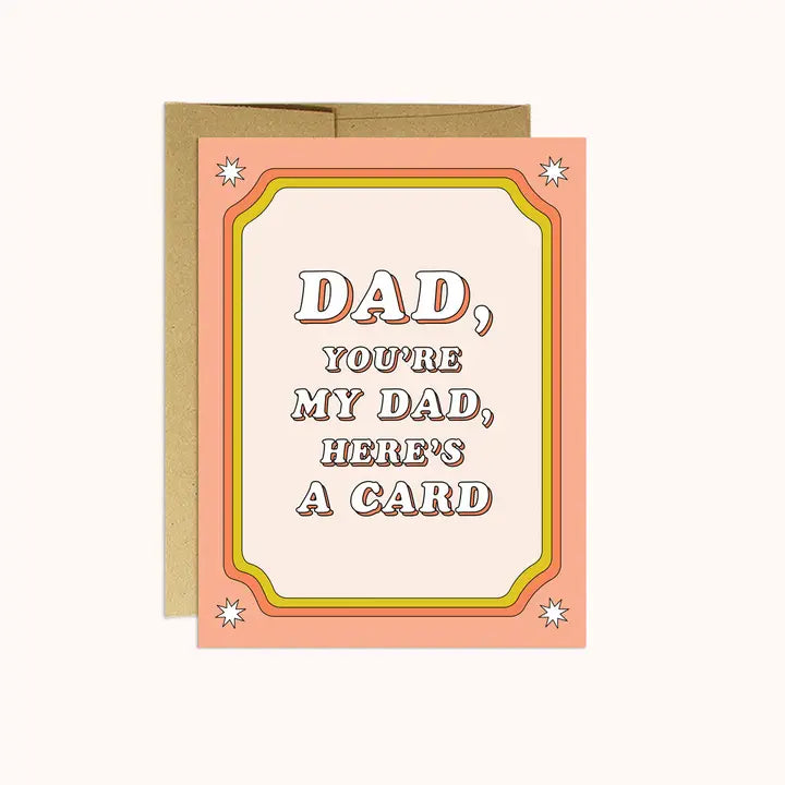 No-Nonsense Father's Day Card