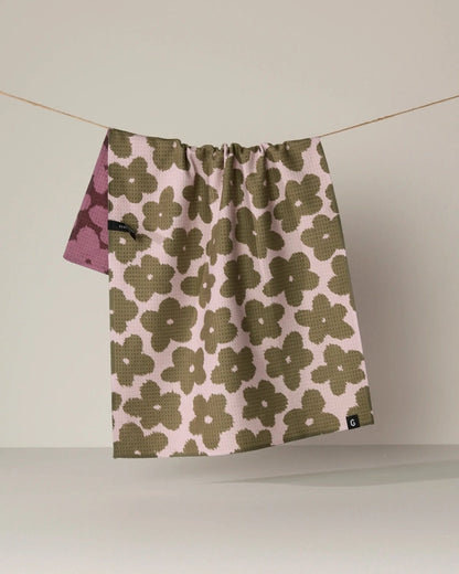 Fuzzy Floral Luxe Kitchen Towel